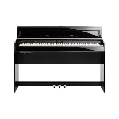 Roland DP-603-PE 88-Key Cabinet Design Digital Piano, Polished Ebony, Bench Not Included image 1