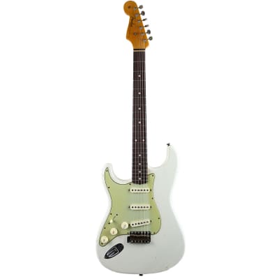 Fender Custom Shop '62/'63 Stratocaster - Journeyman Relic - Left Handed - Aged Olympic White (Limited Edition) image 3