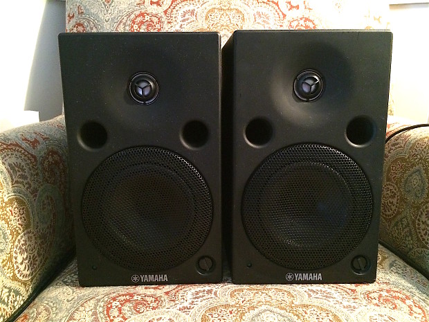 Yamaha MSP 5 PAIR Studio Monitor - Big Sound, Small Price! | Reverb