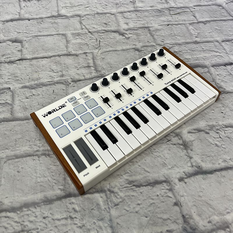 Worlde mini deals midi controller