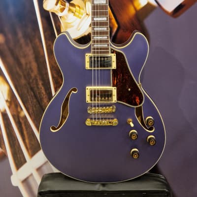 Ibanez AS73G-MPF Artcore 6-Str E-Guitar Metallic Purple Flat image 7