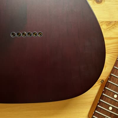 Warmoth Telecaster Guitar Body - Transparent Purple image 8
