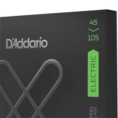 D'Addario XTB45105 XT Light Top/Medium Bottom Nickel Plated Bass, 45-105 image 4