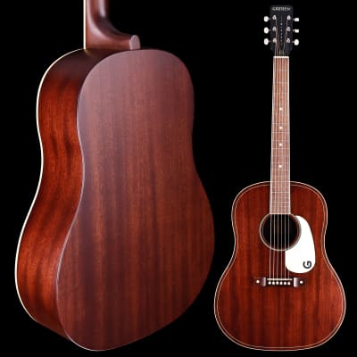 Gretsch Jim Dandy Dreadnought Acoustic, Walnut Fb, Frontier Stain 3lbs 14.1oz for sale