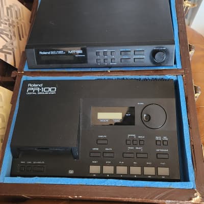 Roland PR100 Sequencer / MT32 Synth Set 1987 Japan