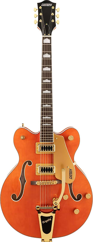 Gretsch G5422TG Electromatic Hollowbody Double Cutaway Electric Guitar, Orange image 1