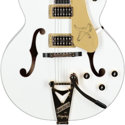 Gretsch G6136TG Players Edition Falcon Electric Guitar (with Case), Falcon White image 3