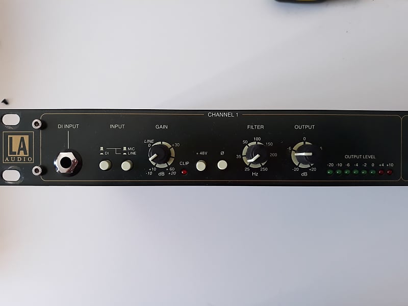 LA AUDIO MLX20 英国製2chマイクプリアンプ LA AUDIO MLX20 英国製2chマイクプリアンプ