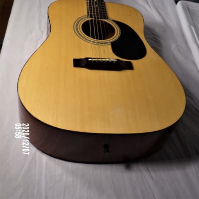 ASC S101-Acoustic Guitar/Gloss Natural (+ Bonus Extras) image 1