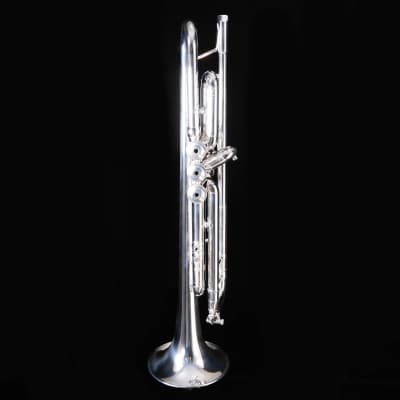Bach 180S43 Stradivarius 180 Series Profess Bb Trumpet, #43 Bell, Silver Plated image 2