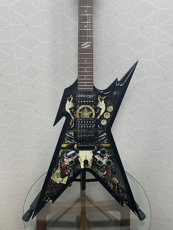 Dean Razorback Dimebag Floyd Lone Star #90111 w/ Factory | Reverb