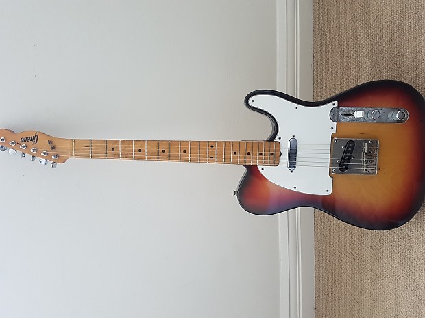 Vintage Greco Telecaster Late 60 s Early 70s Sunburst