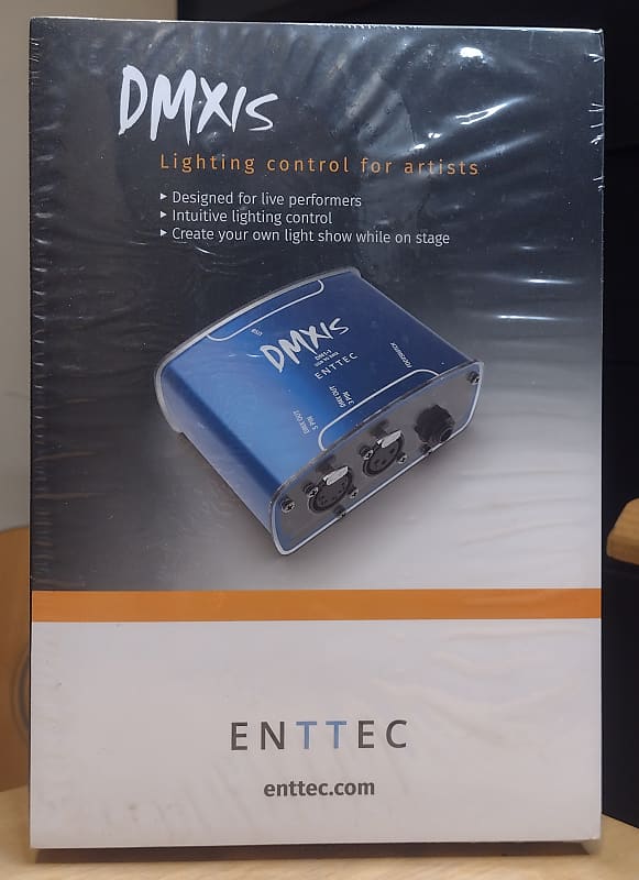 ENTTEC DMXIS 512Ch USB DMX Interface Lighting Controller Reverb