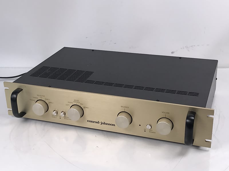 Conrad Johnson Pv8 Tube Preamplifier W  Phono 