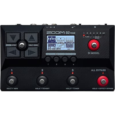 Reverb.com listing, price, conditions, and images for zoom-b2-four-bass-multi-effects-processor