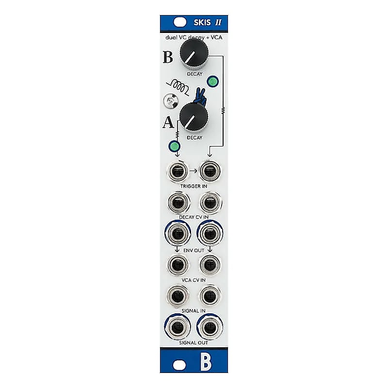 BASTL Instruments Skis II Dual VC Decay with VCA | Reverb