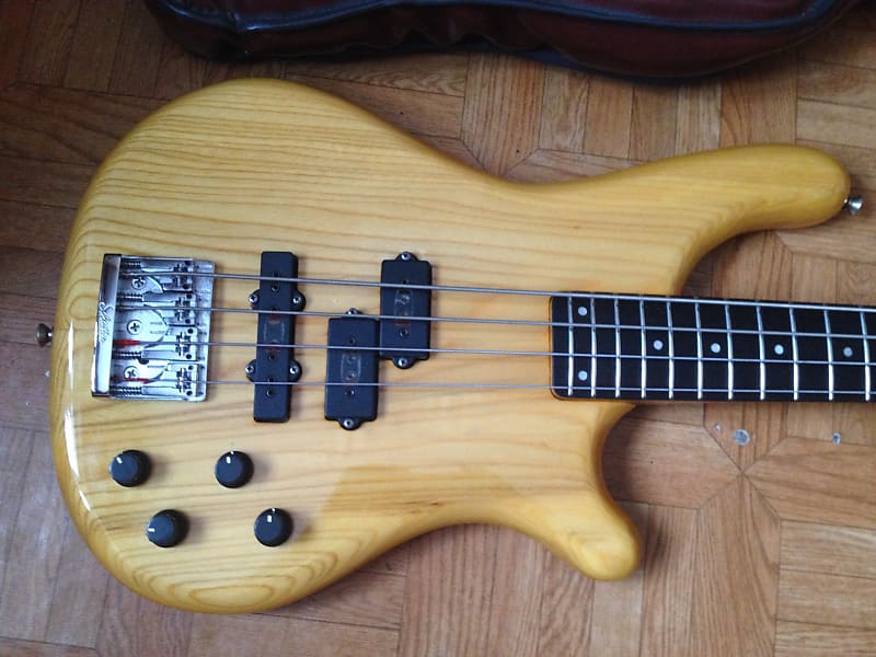 80"s 1988 Rockoon with Schaller Bass guitar Japan with original gigbag  Ibanez SR 1000 style image 1
