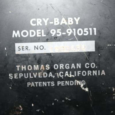 1976 Thomas Organ Cry Baby image 2