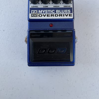 Reverb.com listing, price, conditions, and images for dod-fx102-mystic-blues-overdrive
