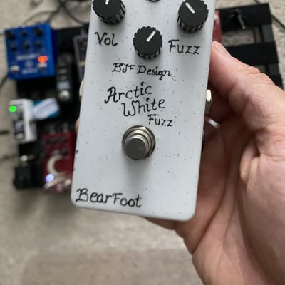 Reverb.com listing, price, conditions, and images for bearfoot-fx-arctic-white-fuzz