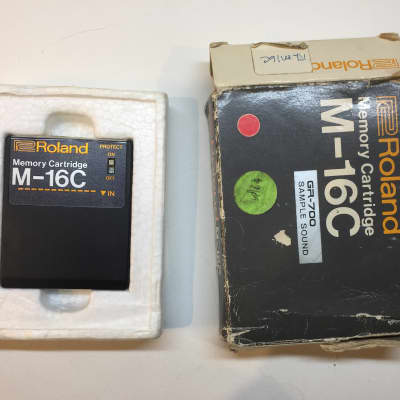 Roland M-16C Memory Cartridge, GR-700 Sample Sound