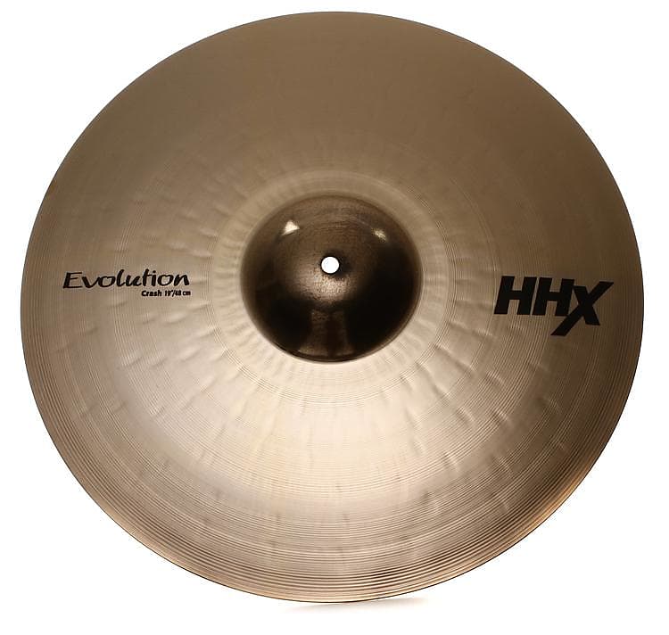 Sabian 19 inch HHX Evolution Crash Cymbal - Brilliant Finish image 1
