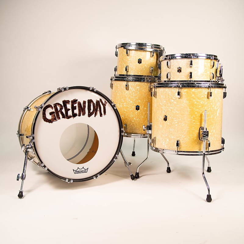 Tre Cool Green Day Miniature Drum Kit -  UK