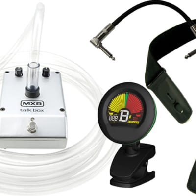 MXR by Dunlop M222 Talk Box Bundle w/ Power Supply, Patch Cable, Tuner, and Strap! image 3
