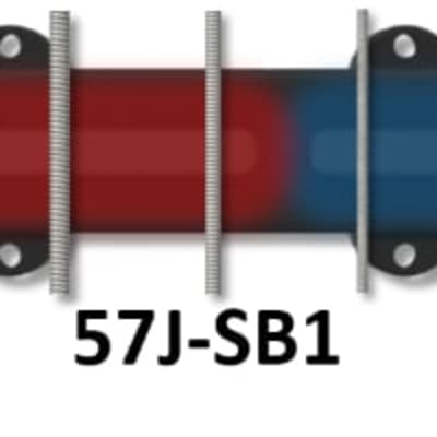 Bartolini 57J-SB1 J-Bass 5-String American Std. Original Dual In-Line Coil Short Bridge Pickup image 4