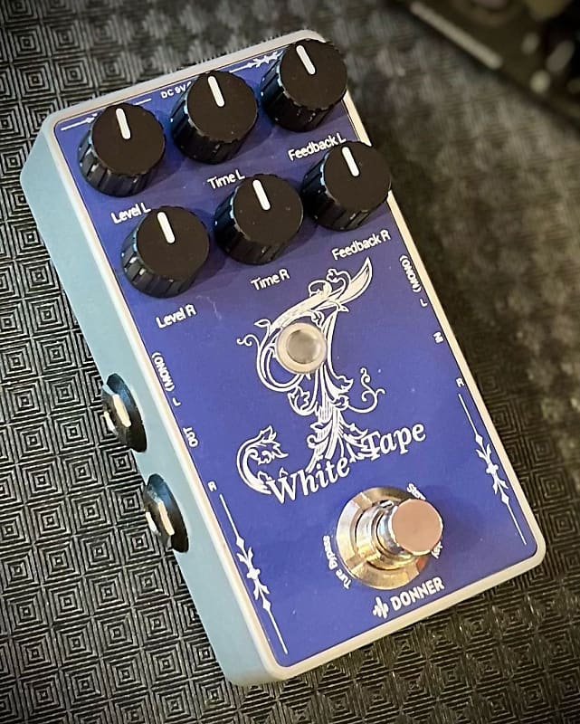 Donner Donner Tape Delay Pedal,Stereo Delay Pedals for Reverb