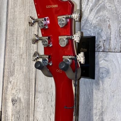 2021 Hagstrom Viking Wild Cherry Transparent Electric Semi Hollowbody, Help Support Small Business ! image 14