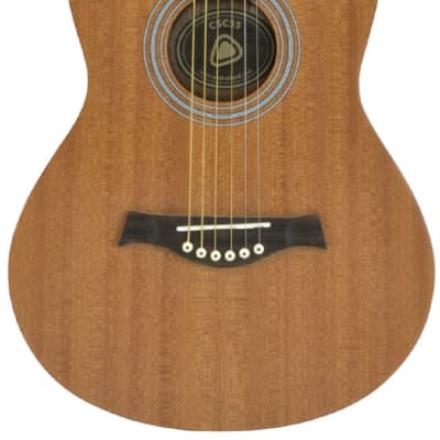 Chord CSC35 Sapele Compact Acoustic Guitar - Ideal Travel Guitar image 1