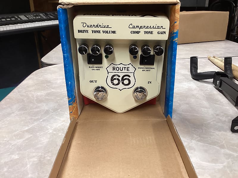 Visual Sound Route 66 Overdrive Compressor Pedal