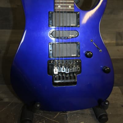 Ibanez RG470 1997 blue with EMG pickups, shred machine for sale