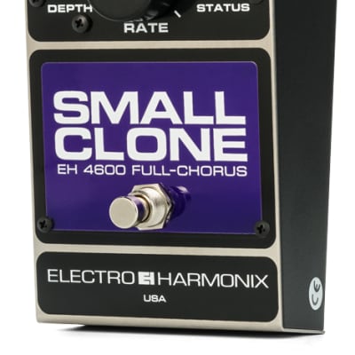 Electro Harmonix Small Clone Classic Analog Chorus Guitar Pedal w/ 9V Battery