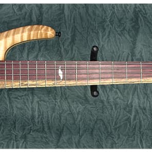 Roscoe Century 3005 J 34" scale Jazz Bass Guitar + custom upgrades extras Purpleheart Maple Ash image 22
