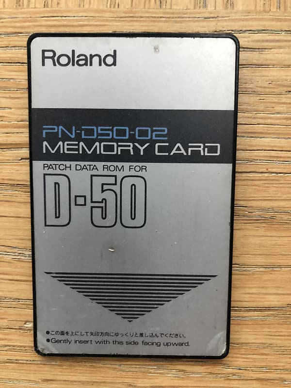 Roland D-50 PN-D50-00 MEMORY CARD Tested From Japan F/S | eBay