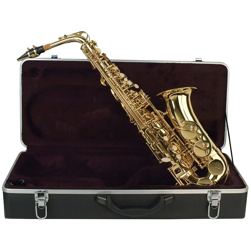 New Palatino WI-819-A Elite Student Eb E-Flat Alto Saxophone With Case image 1