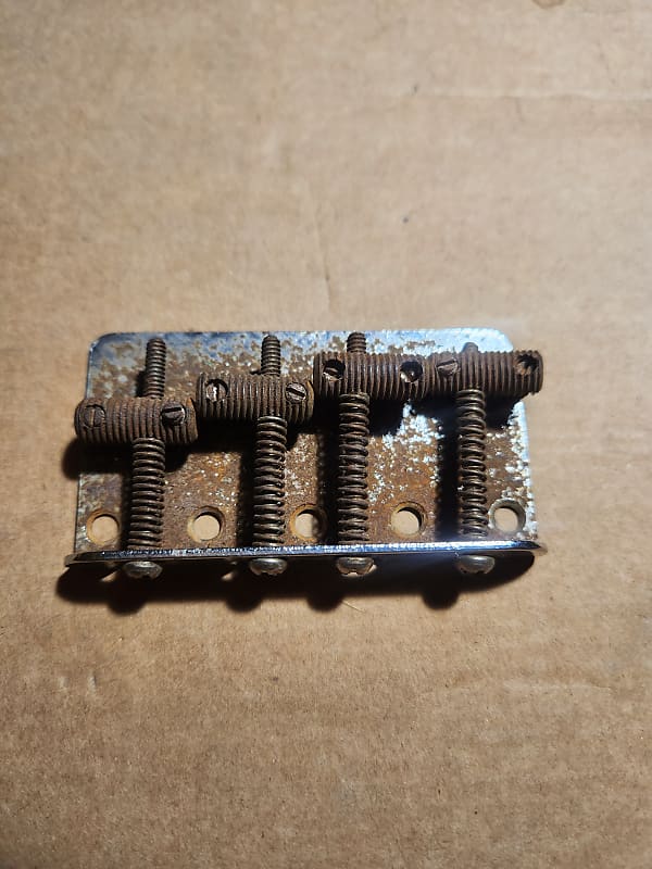 Fender Jazz Bass Bridge & Saddles Reverb