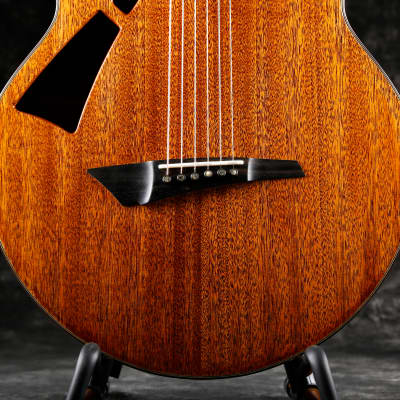 Avian Skylark 2A Natural All-solid Handcrafted African Mahogany Acoustic Guitar image 4