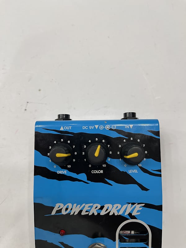 Guyatone PD-1 Power Drive Overdrive FLIP Valve Tube Guitar Effect 