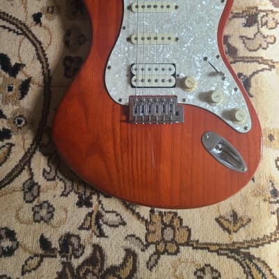 Brownsville classic Player stratocaster sunset red image 3