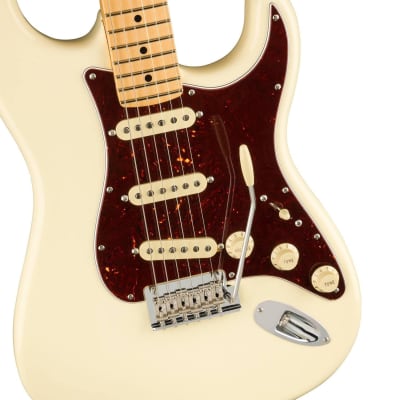 Fender American Professional II Stratocaster Electric Guitar (Olympic White, Maple Fretboard) image 8