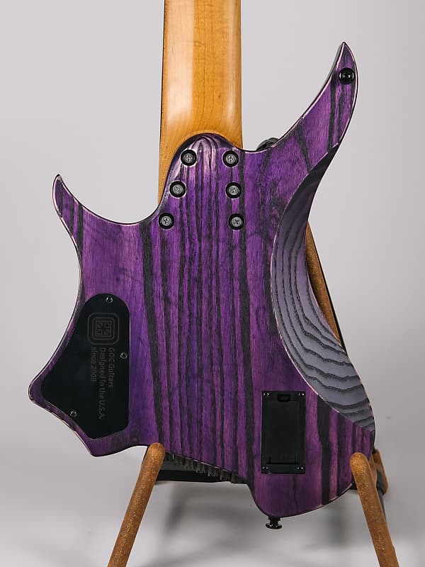 GOC C-Class Ilumina Headless 8 String Electric Guitar (Worn GOC C-Class Ilumina Headless 8 String Electric Guitar (Worn
