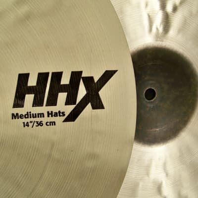 Sabian HHX 14” Medium Hi Hat Cymbals/Model # 11402XMN/Brand New image 7