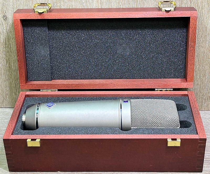 Neumann U 87 Ai Large Diaphragm Multipattern Condenser Microphone  - Nickel image 1