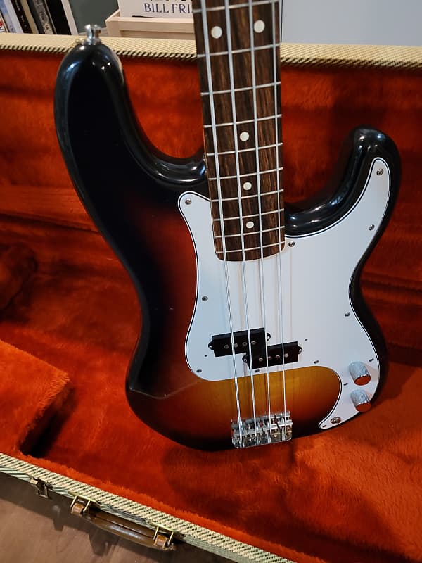 SQ Serial Number Japan Squier Precision Bass 1983 - 1984 - Tobacco Burst