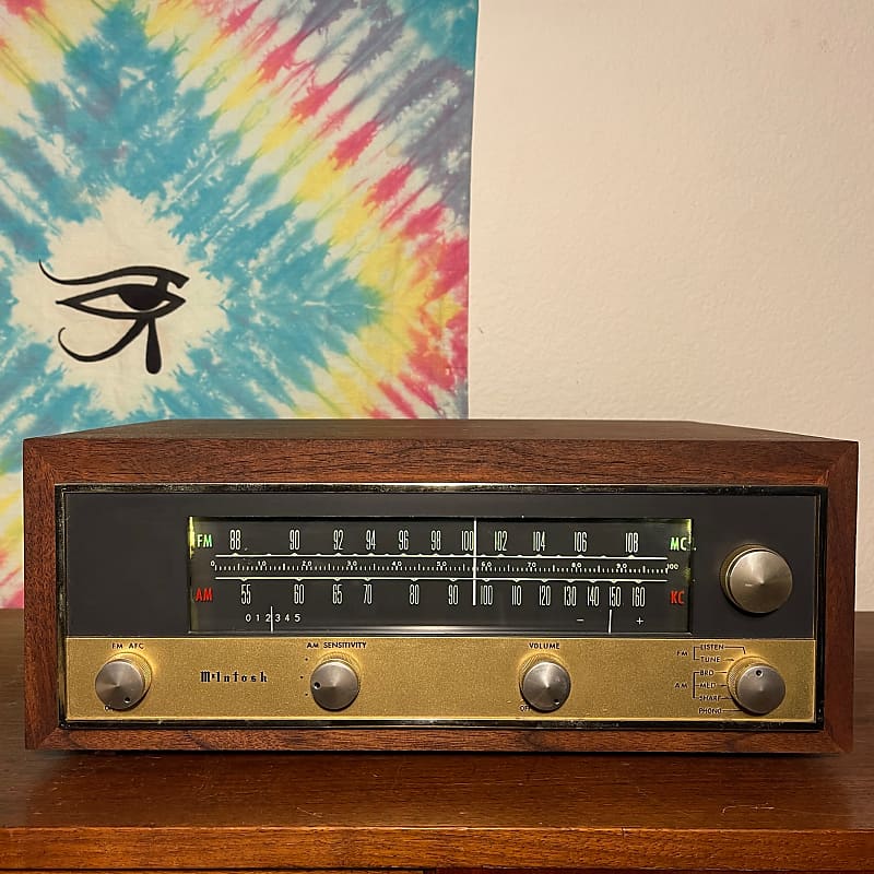 Fully Restored McIntosh MR-55 AM/FM Tuner/Preamp - First Mac Tuner!