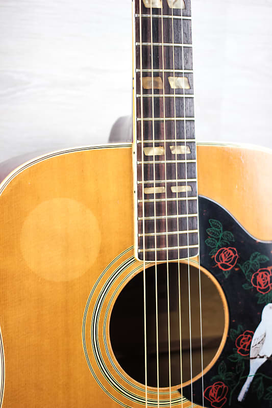 Japan Vintage Aria WD-30 Gibson Dove replica 1974 Cherry