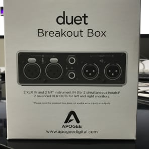 Apogee Duet Breakout Box | Reverb Apogee Duet Breakout Box | Reverb